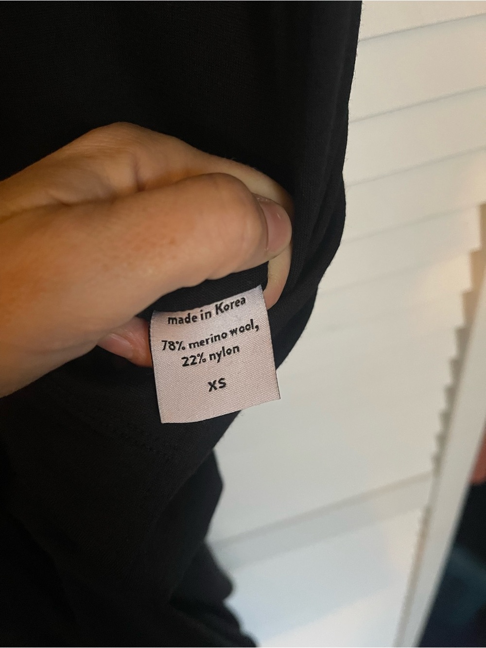 Wool& Black Summer Midi - size XS - Picture 2 of 2
